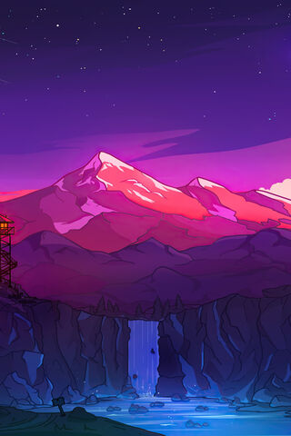 Twilight Serenity: A Mountain Escape 🌄✨
