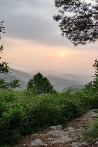 Sunset Serenity at Margala Hills 🌄🌿
