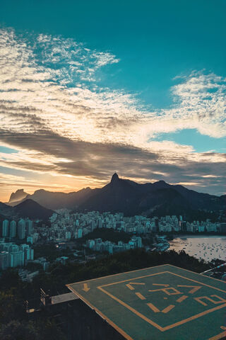Sunset Serenity Over Rio