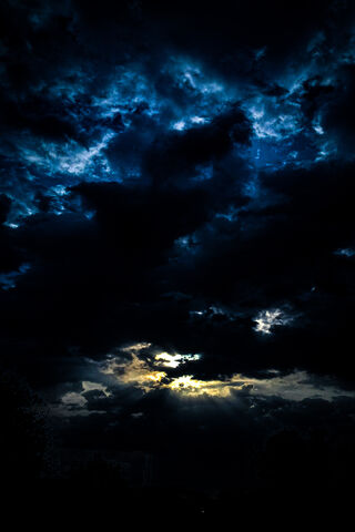 Golden Rays Amidst the Storm 🌤️✨