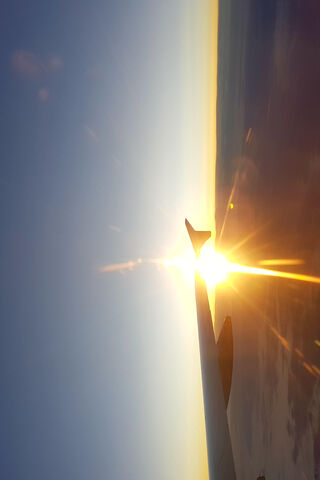 Chasing the Dawn: A Skyward Journey 🌅✈️