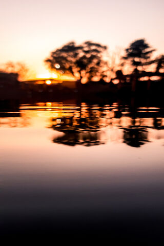 Twilight Reflections: A Serene Lake Sunset 🌅✨