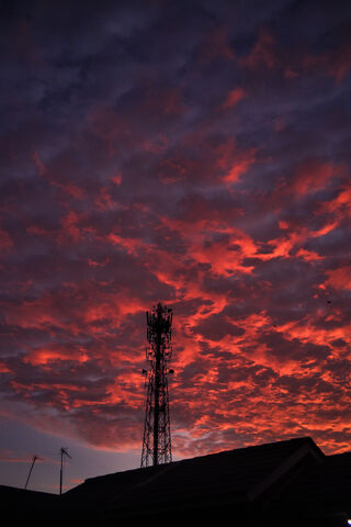 Twilight's Fiery Embrace 🌅✨