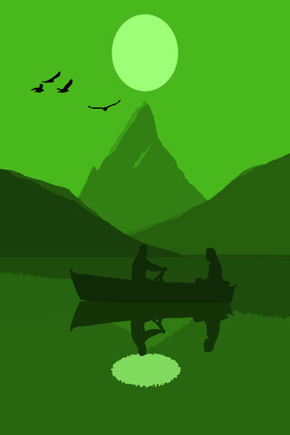 Boat On Lake