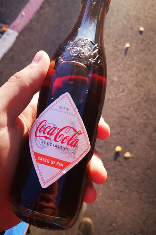 Refreshing Moments: Cola Sunlight