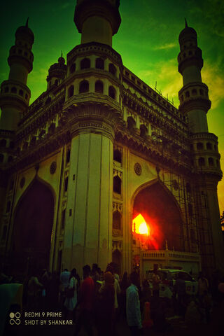 Sunset Serenity at Charminar 🌅