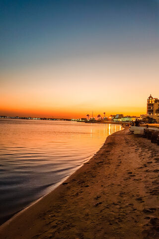 Serenity at Sunset: The Tranquil Canal