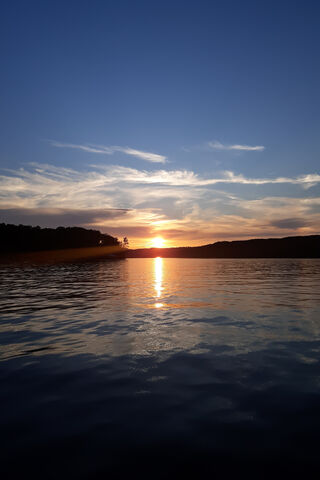 Coosa River Sunset Wallpaper - Download to your mobile from PHONEKY