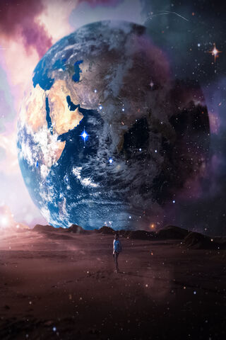 Cosmic Reflections: A Journey Through Earth 01 🌍✨