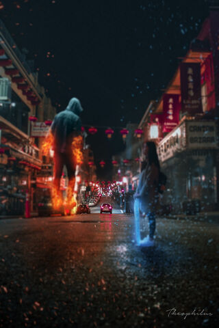 Elemental Duel: The Streets of Contrast 🔥❄️