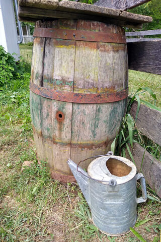 Rustic Charm: The Farm Barrel