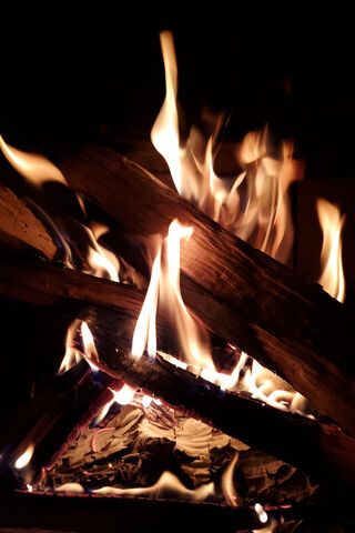 Dancing Flames: The Heart of the Fire