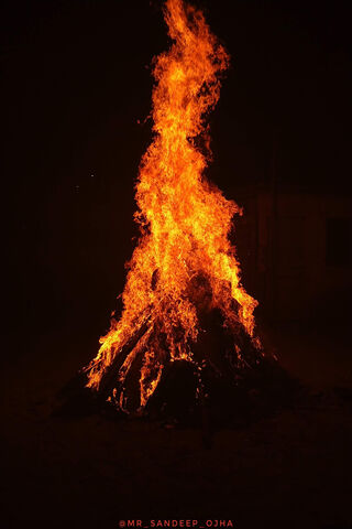 The Fiery Celebration of Holika Dahan 🔥✨