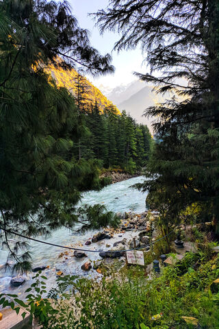 Serenity by the River: A Glimpse of Kasol