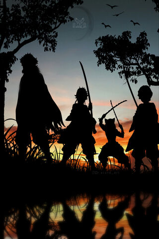Dusk Warriors: The Shadows of Kimetsu No Yaiba 🌅⚔️
