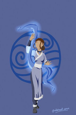 Katara: The Waterbender's Embrace 🌊✨