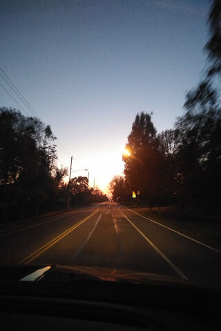 Autumn Twilight Journey 🍂🌅