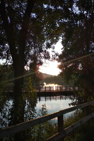 Serenity at Sunset: A Tranquil Escape 🌅