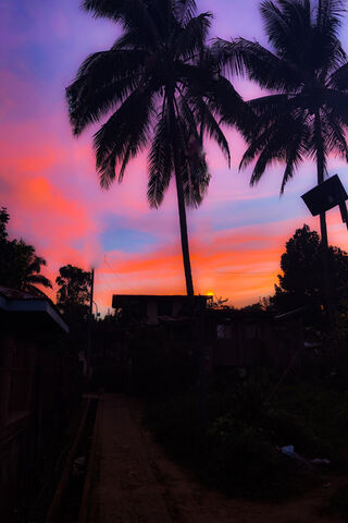 Tropical Twilight: A Philippine Paradise 🌅🌴