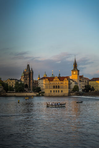 Prague And Vltava