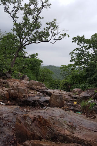 Serenity in the Mountain Rain 🌧️🏞️