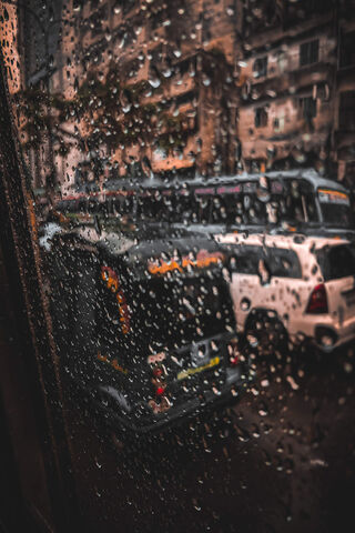 Rain Windows View