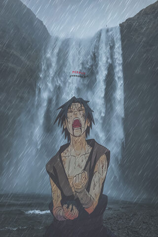 Sasuke's Moment of Despair 🌧️💔