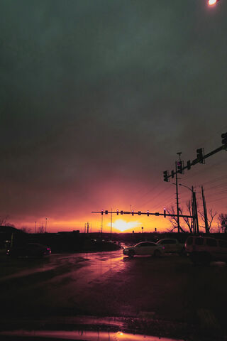 Twilight Glow Over the City 🌆✨