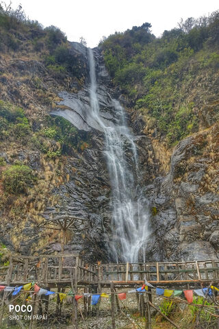 Mystical Waterfall of Sikkim 🌊🏞️