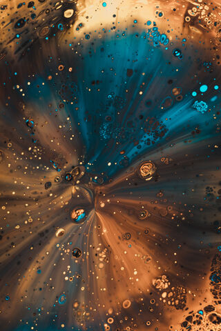 Liquid Artistry: The Dance of Water and Color