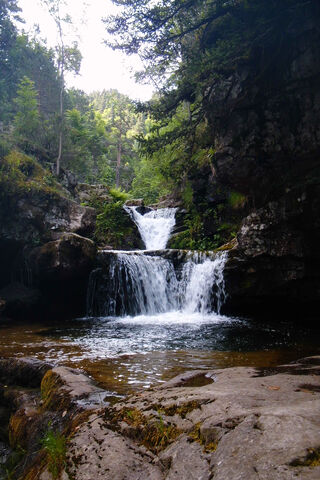 Nature's Cascade: A Serene Escape