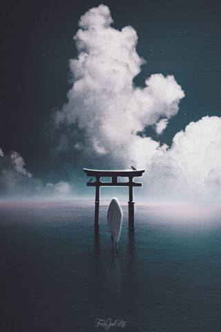 Serenity on the Surface 🌊✨