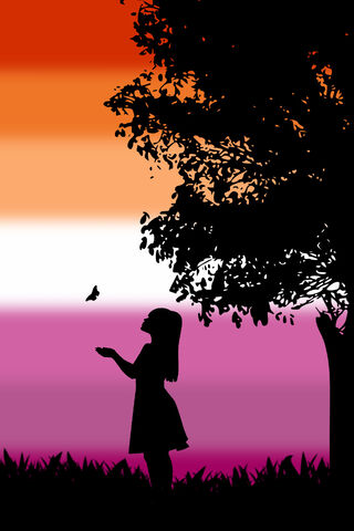 Whispers of Love: The Hidden Lesbian Flag 🌈🦋