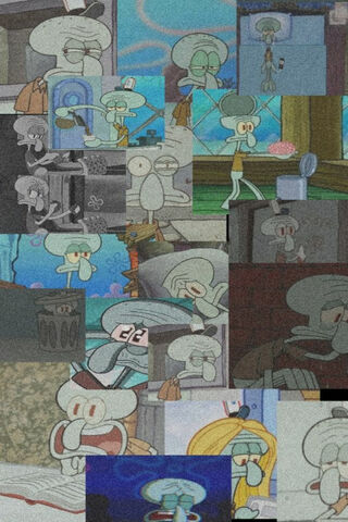 Squidward Aesthetic