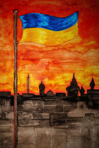 Sunset Over Ukraine: A Symbol of Resilience 🇺🇦🌅