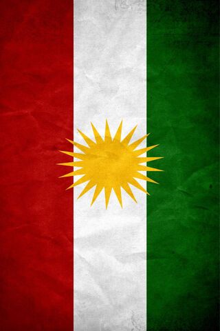 Colors of Freedom: The Kurdish Flag 🇰🇷✨