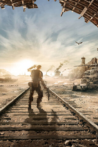 Journey Through the Wasteland 🌅🚂