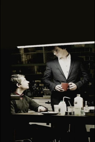 Mystery Unfolds: Sherlock and Watson in Action 🔍☕