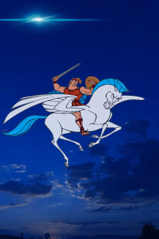 Hercules: The Hero on Pegasus 🏇✨