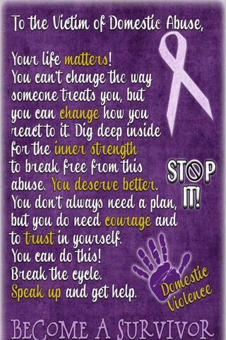 Empowerment Against Domestic Violence 💜✋