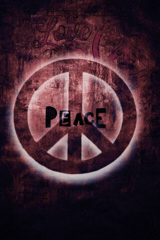 Harmony in Symmetry: The Peaceful Emblem ✌️