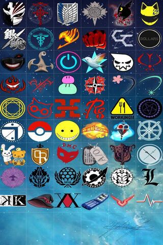 Mystical Emblems of Anime Worlds 🌌✨