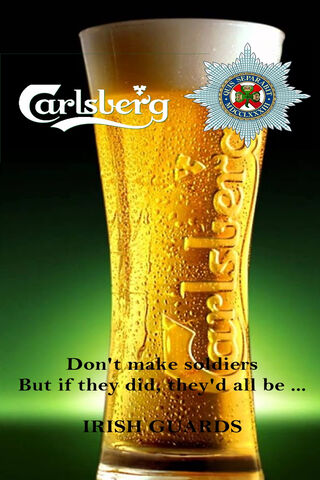 Cheers to the Irish Guards! 🍻🇮🇪