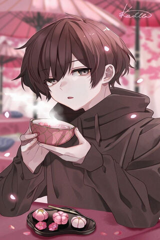 Chico's Serene Tea Moment 🍵🌸
