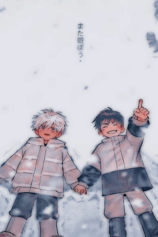 Friendship in the Snow: A Tokyo Revengers Moment ❄️🤝