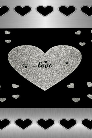 Shimmering Love in Monochrome 💖✨