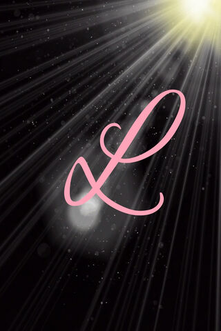 Radiant Elegance: The Letter L