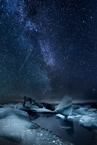 Celestial Ice: A Midnight Dream
