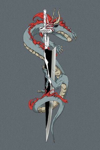 The Soul Reaper's Emblem: A Dance of Power ⚔️🐉