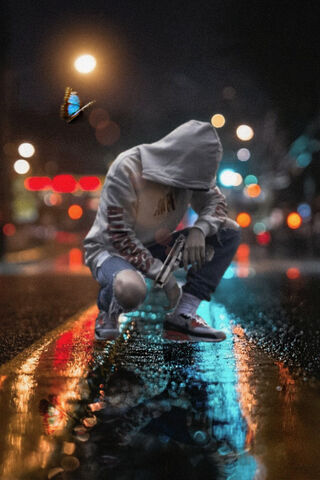 Urban Reflections: A Night in the City 🌆✨